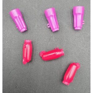 Vintage Barbie Dollhouse Replacement Purple Redish Mugs Cups Drinks